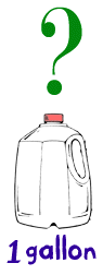 1 gallon jug